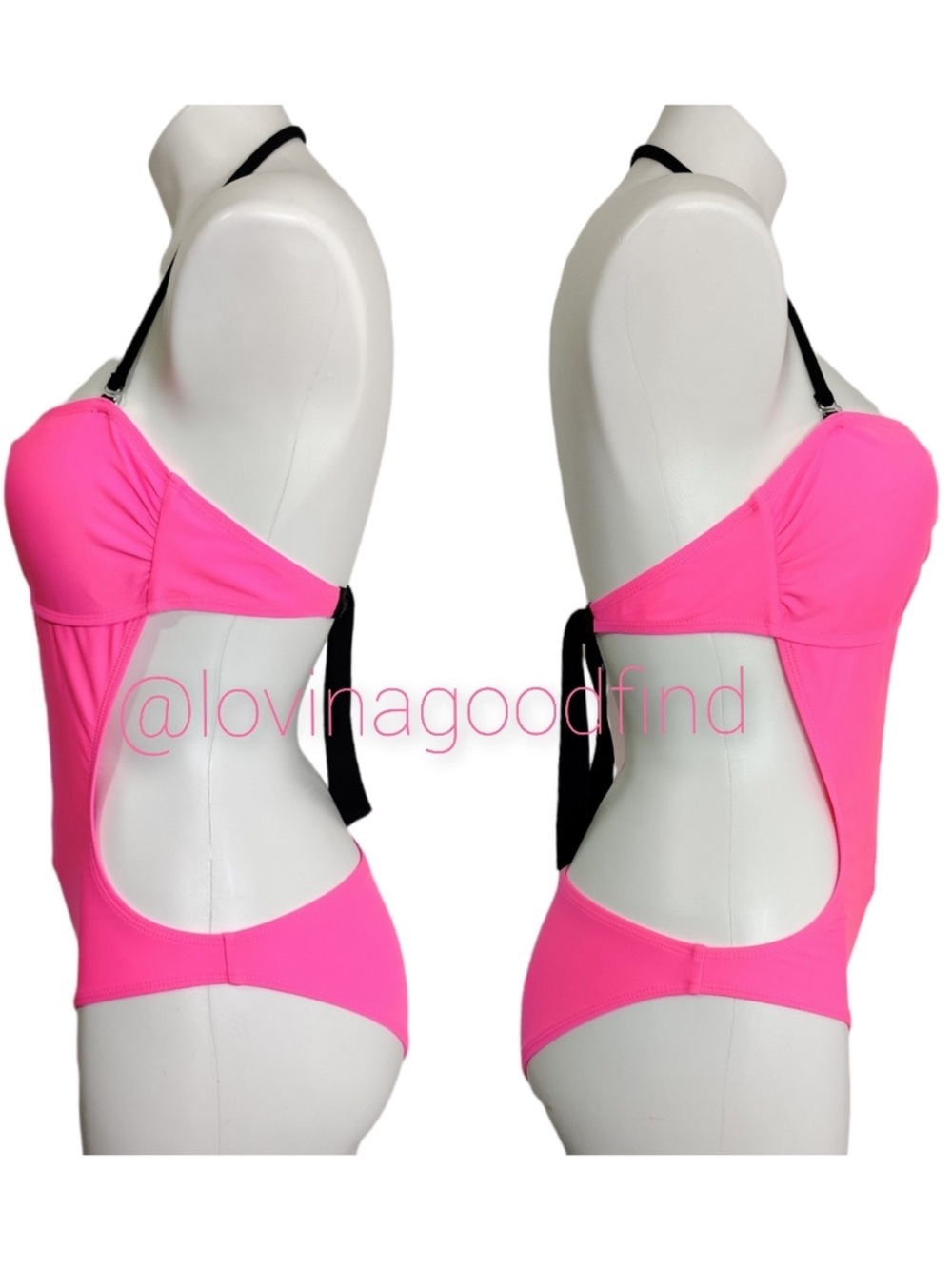 Freestyle Revolution Pink Monokini Swimsuit EUC sz M - Picture 6 of 8